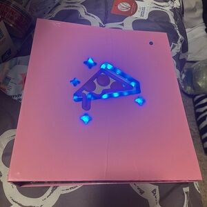 Pink LED Pizza Binder